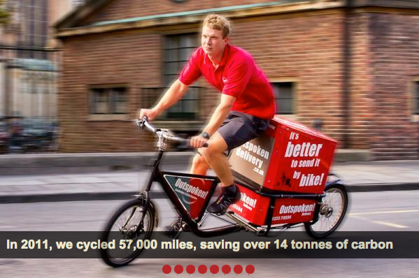 Outspoken couriers pic